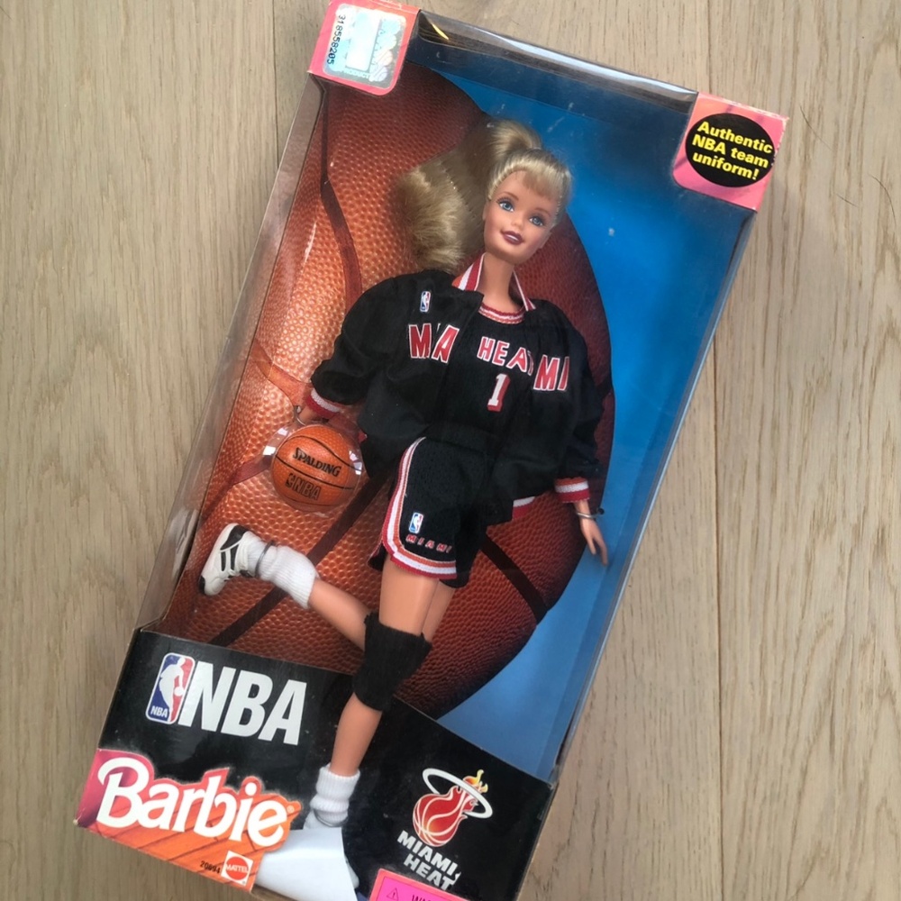 Vintage NBA Miami Heat Barbie